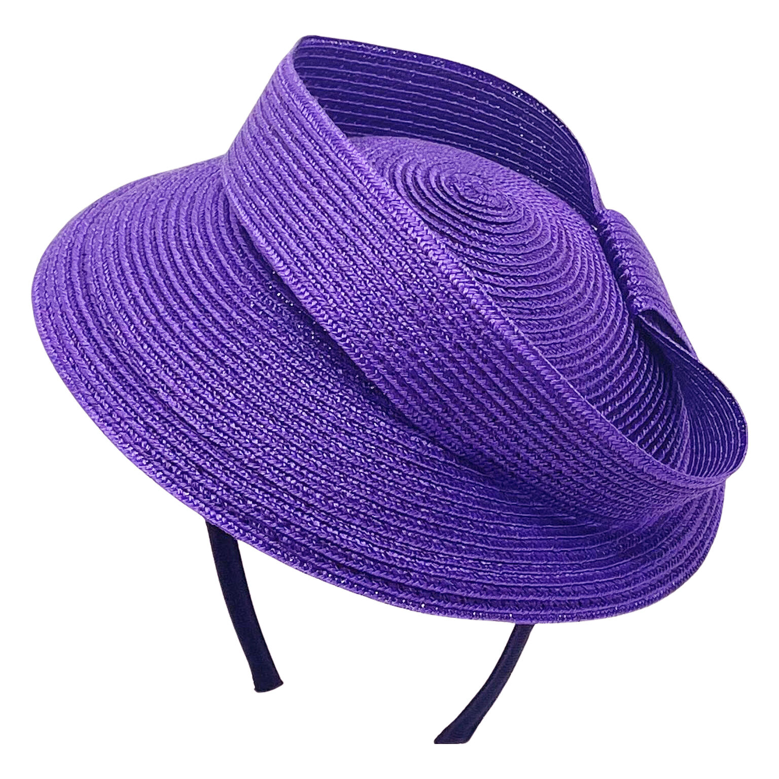 Lilou Straw Beret Headpiece
