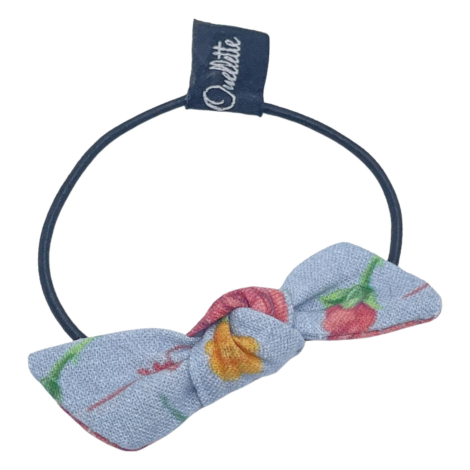 Floral Small Knot Hair Tie