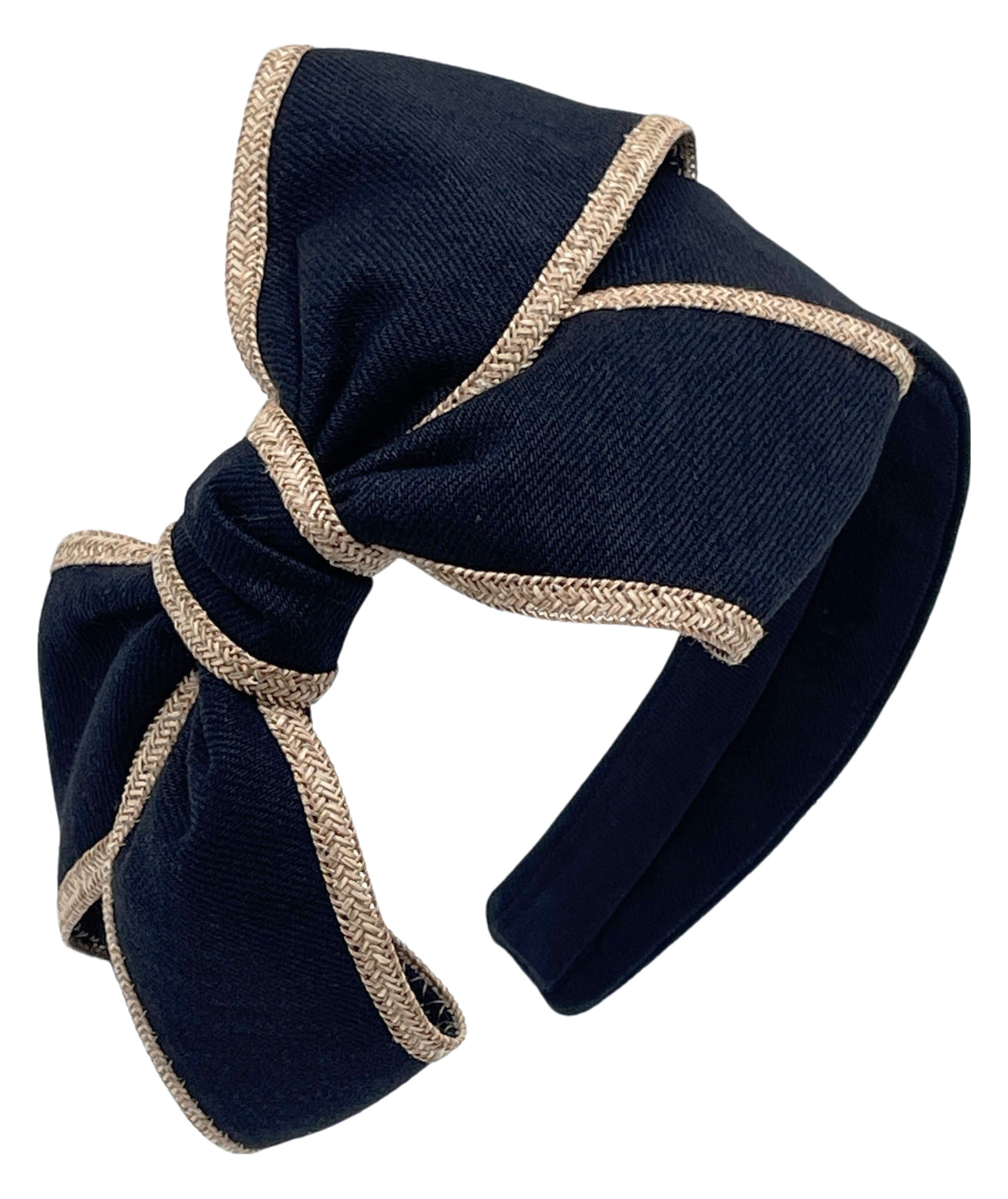 Straw Twill Carolina Headband