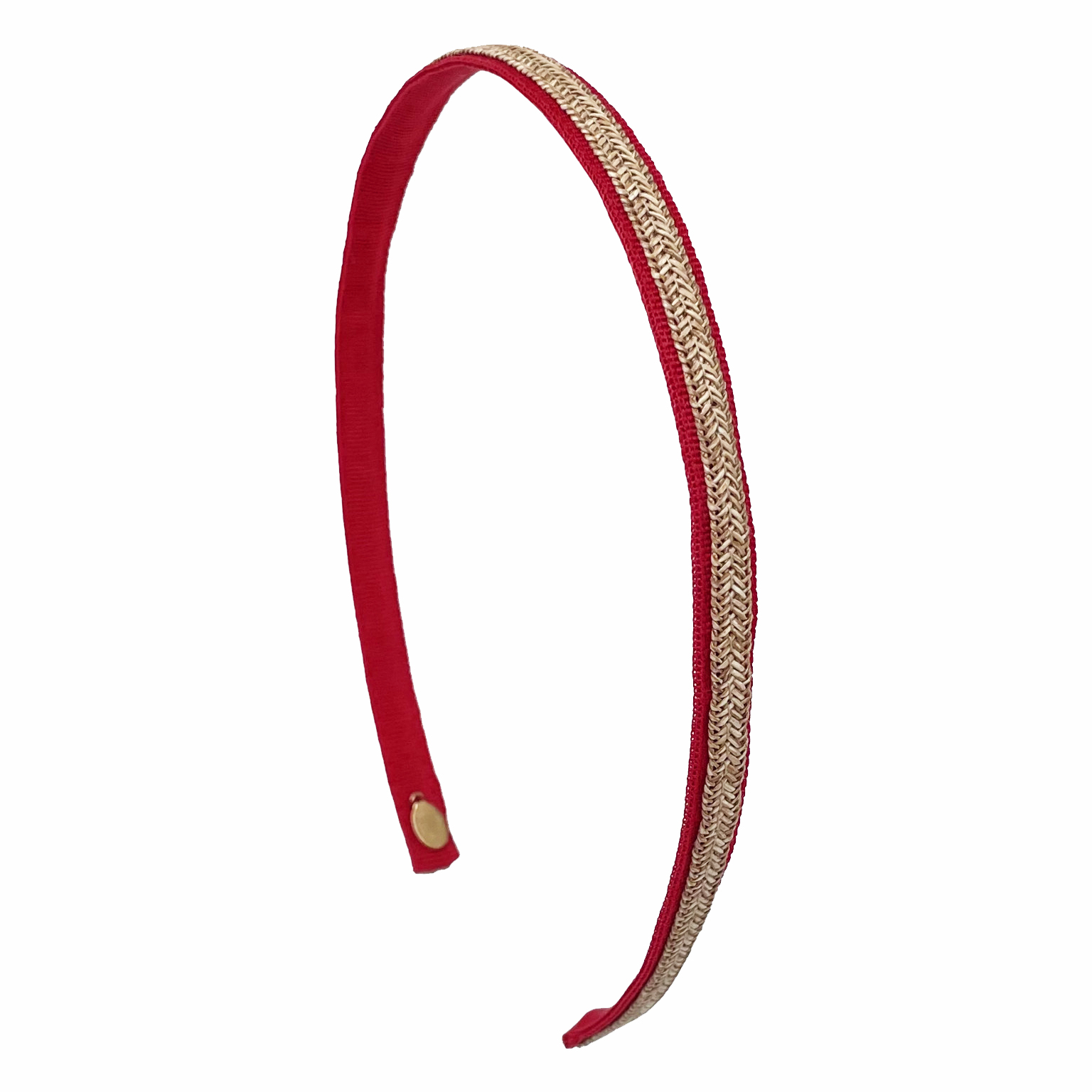 Straw Stripe Skinny Headband
